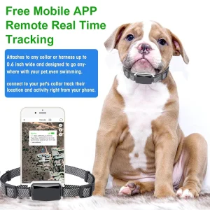 Smart Pet GPS Tracker for Dog Cat Anti-Lost Waterproof Real-time Tracking Historical Palyback with Big Capacity Battery