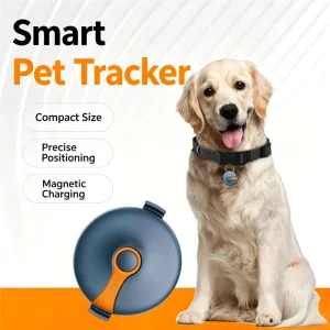 Smart Pet GPS Tracker with Breakaway Adjustable Features Anti-Lost Remote Locator for Dogs and Cats
