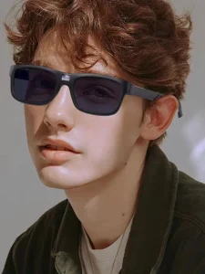 Smart Photochromic Sun Glasses Full Rim Rectangular UV400 Protection Color Changing Lens Outdoor Sports Eyewear