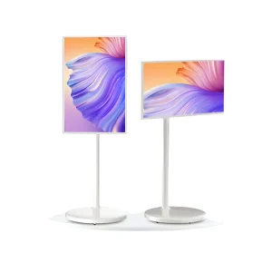 Smart Portable 32inch 4K Touch Screen Monitor All Metal Structure for Wayfinding in Retail Stores & Shopping Malls