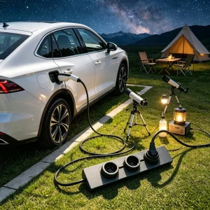Smart Portable EVSE Charger 3.5kW 16A 240V Mode 2 EV Charger Electric Car Charger V2L Discharger Type 2 Type 1 GB T Tuya APP OEM
