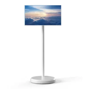 Smart Portable Touch Display Floor Standing LCD Touch Screen Indoor Android 12 Interactive Smart Monitor for Car Advertising Use