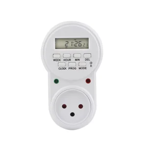 Smart Power Socket Digital Timer Switch Energy Saving Adjustable Programmable Setting of Clock On Off Time