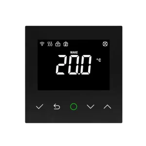 Smart Programmable WiFi Thermostat for Apartments Anti-Flammable PC+ABS Material Easy Installation