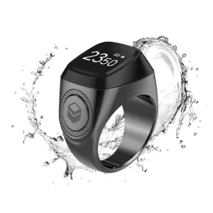 Smart Ring Counter Muslim Iqabla Electronic Rosary Zikr Islamic Rings for Men