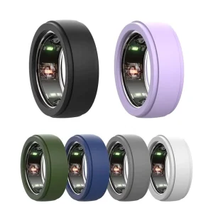 Smart Ring Silicone Elastic Protective Case Sweat-resistant Anti-Scratch Sports Accessories