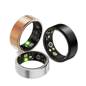 Smart Ring Wireless Step Counting Blood Oxygen Heart Rate Monitoring Mobile App Remote Control Ring