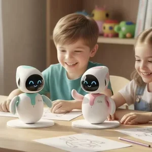 Smart Robot Companion Emotionally Intelligent Desk Pet Social Interaction & Tech Gift for Children and Geeks