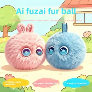 Smart Robot Toy Children Learning Companion Voice-Activated Plush Electronic Pet PP Cotton Filled Dou Bao Cub Gift