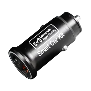 Smart SCP Type C Car Charger GPS Anti Lost Tracker for FindMy & Android Find Hub Air Tag Car Cigarette Lighter Kit