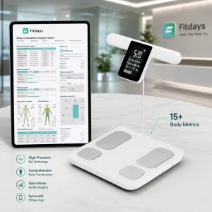 Smart Scale Weight Machine Body Composition Analyzer App Sync Family Scale