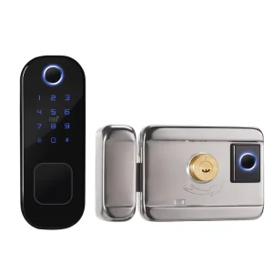 Smart Security Digital Fingerprint Door Lock with Tuya WiFi Connection & Zigbee for Home Hotel and Office Powered by Battery