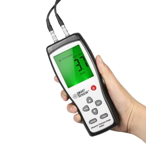 Smart Sensor AS840 Digital Ultrasonic Thickness Gauge Sound Velocity Meter Metal Depth Tester