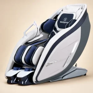 Smart Shiatsu Massage Chair with SL Flexible Track Calf Rollers and Negative Ion for Total Body Relaxation