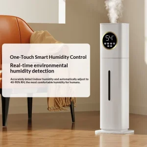 Smart Silent Ultrasonic Humidifier 8L Capacity High Mist Output Spray Constant Humidity Timer Aroma Diffuser Household Large