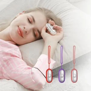 Smart Sleep Aid Device with Auto Shut-off USB Charging Portable Handheld for Car Hotel & Outdoor Use (Plastic)