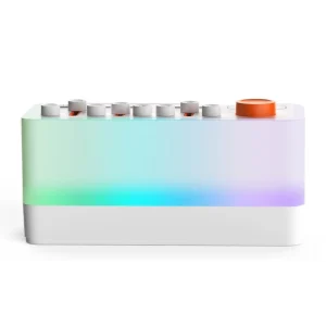 Smart Sleep-assistance Speaker with RGB Night Light and White Noise Machine Ideal for Relaxation Stress Relief and Party Use