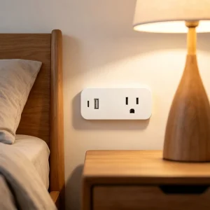 Smart Socket WiFi US Plug 16A 1800W App Voice Alexa Timer Schedule Energy Monitor Fire Retardant PC-V0