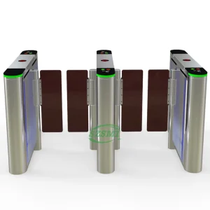 Smart Speed Gate Turnstile Security Access Control Gate with RFID QR Code and Face Recognition