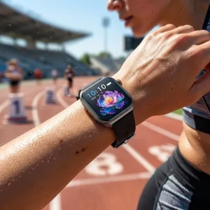 Smart Sports Watch AI Voice Assistant Bluetooth Call sleep Monitoring Smart Watch