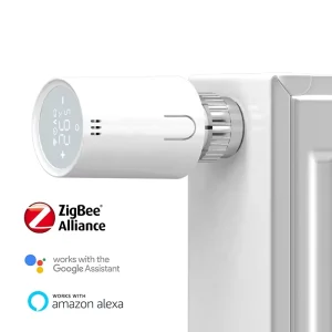 Smart TRV Radiator Thermostat with Tuya Zigbee 3.0 and WiFi Integration