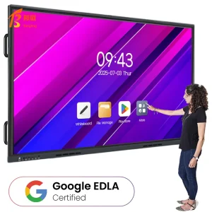 Smart TV Multi Points Lcd Monitors All in One Infrared Touch Screen 65 75 Inch Interactive Displays for School