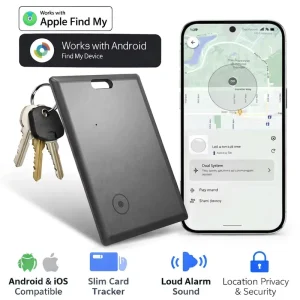 Smart Tag Google Android Find Hub Anti Lost GPS Tracker Find My Device Locator Wireless Bag Wallet Key Finder Card Tracker