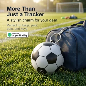 Smart Tag Soccer for AirTag Compatible with Apple Find My APP Bluetooth Tracking GPS Tracker Anti Lost Car Key Pet Kids Finder