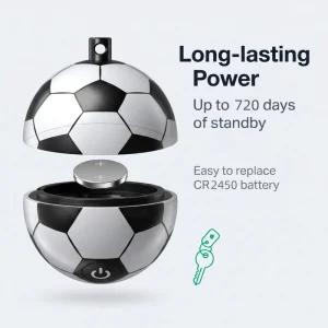 Smart Tag Soccer for AirTag Compatible with Apple Find My APP Bluetooth Tracking GPS Tracker Anti Lost Car Key Pet Kids Finder