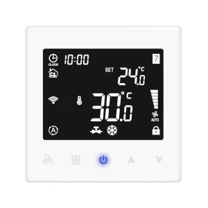 Smart Temperature Control Wifi Thermostat with Fan Coil Wifi Thermostat for 2/4 Pipe Air Conditioner Wifi Thermostat