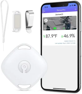 Smart Temperature and Humidity Sensor Smart Home Indoor Outdoor Intelligent Sensor Thermometer Hygrometer Meter