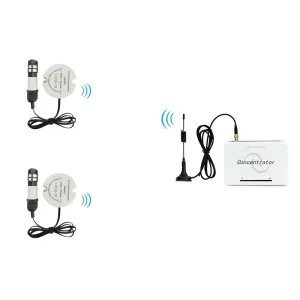 Smart Temperature and Humidity Sensor Wireless Temperature Monitoring System