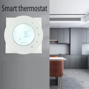 Smart Thermostat 7 Days Programmable Energy Saving WiFi Thermostats for House APP Touchscreen Control