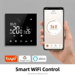 Smart Thermostat Remote Temperature Controller Thermostat 16A Electric Floor Heating Google Home Alexa Compatible