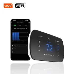 Smart Thermostat WiFi 24VAC for Home Hotel Room Temperature Controller HVAC Heating Cooling for USA Market FCC Certified