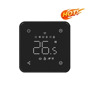 Smart Thermostat With WiFi and Room Temperature Display for Comfortable Home Heating