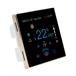 Smart Thermostat for Floor Heating Heat Pump Control Home Temperature AC220V 0 10V HVAC System Thermostat