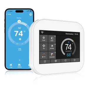 Smart Thermostat for Home Boiler/Valve/Underfloor Water/Electric Heating, HVAC/AC Controller LoraWAN BACnet MSTP BACnet