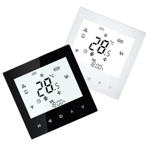 Smart Thermostat for Home, Wi Fi Thermostat Voice and APP Control Touch Screen Programmable Temperature Controller