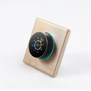 Smart Thermostat for Home with Rotating Regulator WiFi Smart Thermostat Compatible Energy Saving C Wire Required