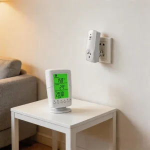 Smart Thermostat for Living Room Electric Thermostat Controller 220V Eco-Friendly Fire Resistant Modern European