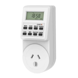 Smart Timer Socket with Billing Function 3 Outlets Plug with Socket for Different Countries