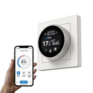 Smart Touch Knob Display WiFi Central Control Screen Touch Rotate Programmable Scene Switch App Smart Home