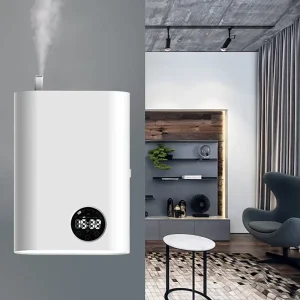 Smart Touch Screen HVAC Scent Diffuser 100 300m² Coverage, Commercial Aroma Diffuser with Timer for Hotel Lobby Office