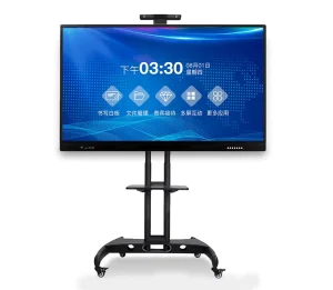Smart Touchscreen Whiteboard Floor Stand Ultra Smooth Writing Animation Graphic Display for Shopping Mall Subway