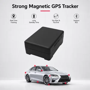 Smart Tracker LTE Cat M1 NB2 ES420 7800mAh Waterproof GPS Locator with Trip Start End Detection for Fleet Control