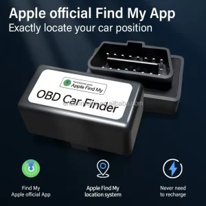 Smart Tracker Locator GPS Navigation Car Finder Compatible for IOS ‘Find My’ App with MFi Certified Anti Lost Device