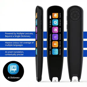 Smart Translation Scanning Pen with Voice Translation, Android IPS, Dictionary, and Reading Functions