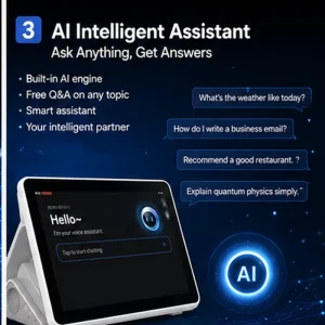 Portable AI Translator 10.1 Inch Dual Touch Screen 165 Languages Online Offline Translation Meeting Recorder