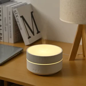 Smart USB Humidifier Colorful Atmosphere Light Low Noise Home Office Desktop air Cleaner 0.5 1L Capacity Aromatherapy